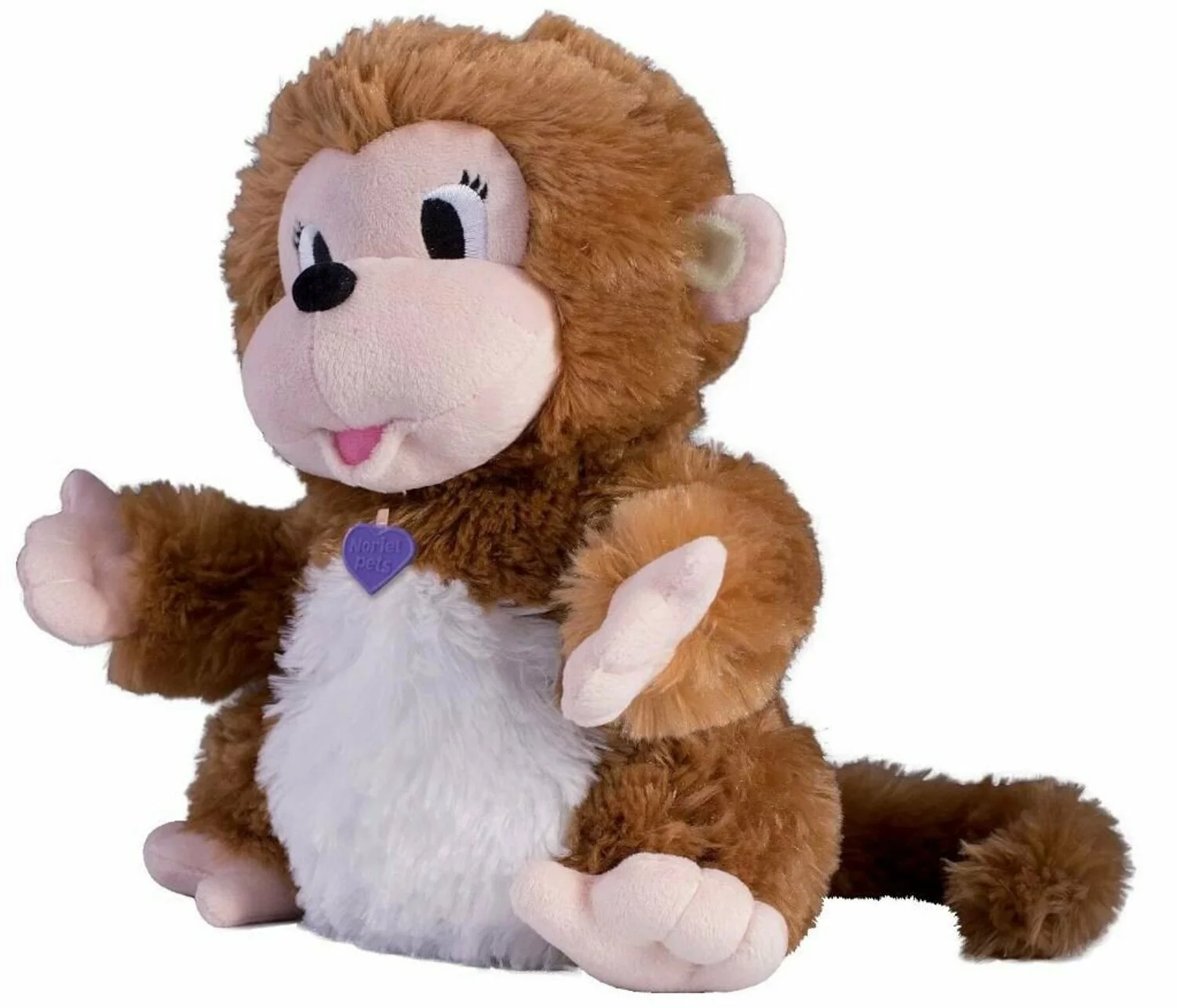 Интерактивная игрушка Noriel Pets обезьянка Моки foto
