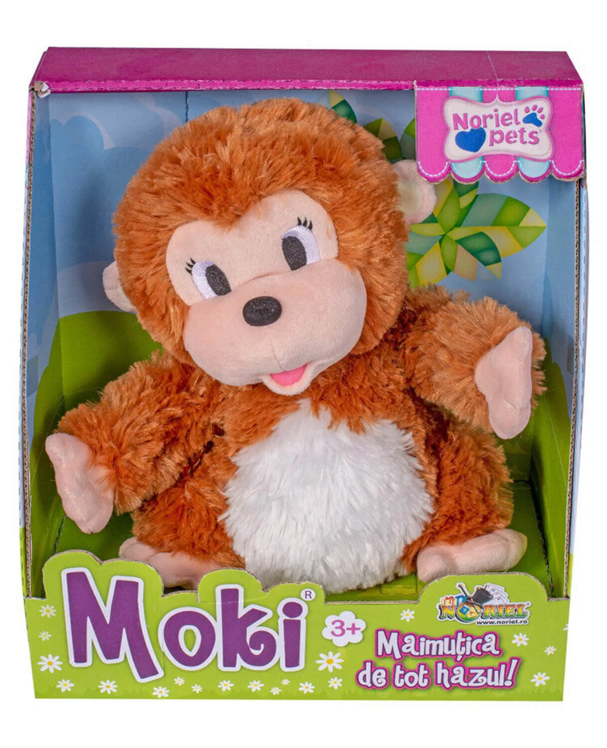 Интерактивная игрушка Noriel Pets обезьянка Моки foto