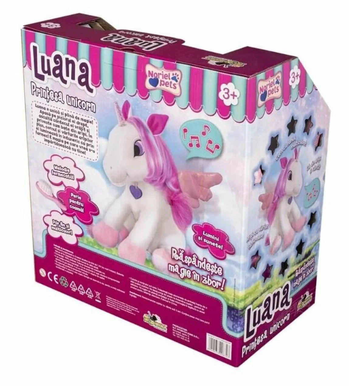 Интерактивная игрушка Noriel Pets Принцесса единорог Луана foto