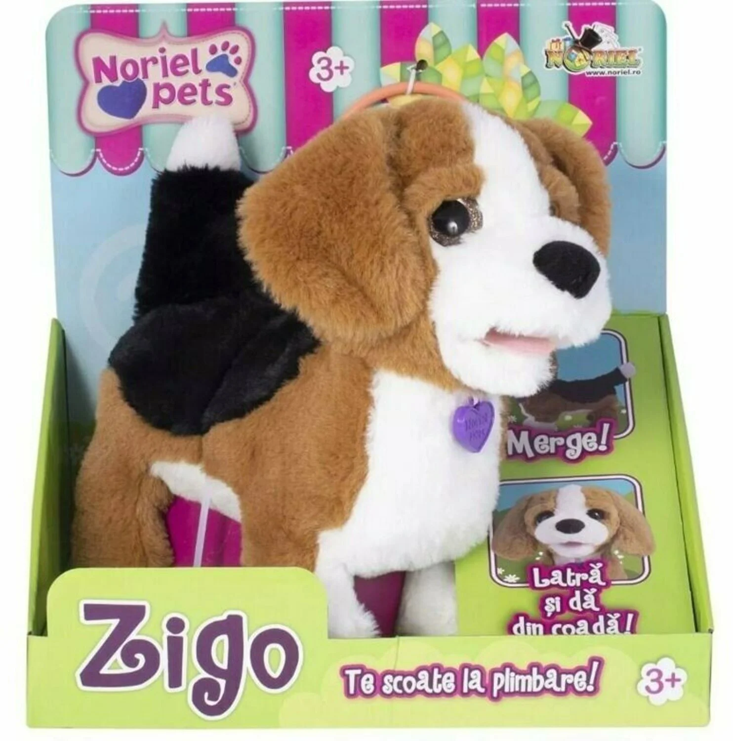 Интерактивная игрушка Noriel Pets щенок Зиго foto