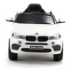 Masina electrica LEANTOYS BMW X6M culoare alba, cu 2 motoare foto
