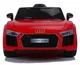 Masina electrica LEANTOYS Audi R8 JJ2198 culoare rosie, cu 2 motoare foto