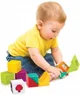 Set de cuburi cu textura Sensory B Kids 9 bucati foto