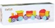 Jucarie din lemn Cubika tren Rainbow Express foto