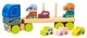 Jucarie din lemn Cubika Truck cars LM-12 foto