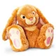 Jucarie moale Iepuras Patchfoot Rabbit 3 tipuri,  35 cm foto