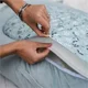 Бабинест La Millou Velvet Collection - Magic Owl - Smoke Mint