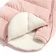 Husa De Iarna Pentru Carucior La Millou - Baby - Velvet Collection - Powder Pink