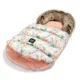 Husa de iarna pentru carucior La Millou - Combo - Blooming Boutique & Powder Pink