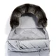 Husa de iarna pentru carucior La Millou - Combo - Velvet Collection - Dark Grey