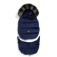 Husa de iarna pentru carucior La Millou - Combo - Velvet Collection - Royal Navy