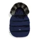 Husa de iarna pentru carucior La Millou - Combo - Velvet Collection - Royal Navy