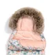 Husa de iarna pentru carucior La Millou - Uni - Blooming Boutique & Powder Pink