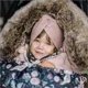 Husa de iarna pentru carucior La Millou - Uni - Blooming Boutique & Powder Pink