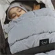 Husa de iarna pentru carucior La Millou - Uni - Heron In Cream Lotus & Smoke Mint