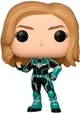 Фигурка Капитан Марвел в зеленом костюме Funko Pop серии Капитан Марвел, 9.6 см