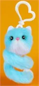 Мягкая игрушка Pomsies Котенок Минти на клипсе, 10 см