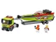 LEGO City- City Race Boat Transporter foto