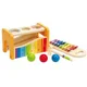 Bancheta de batai si trancaneli, Hape "Pound and Tap Bench" foto