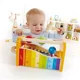 Bancheta de batai si trancaneli, Hape "Pound and Tap Bench" foto