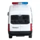 Masina cu inertie Technopark Ford Transit Politia (alb, 1:32) foto
