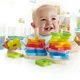 Jucarie de lemn Hape "Double Rainbow Stacker"