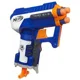 Arma de jucarie Blaster Elite Triad EX-3 Nerf Hasbro, albastru foto