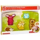 Puzzle tactil Hape Animale de padure, 5 piese foto