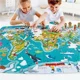 Пазл и игра «Путешествие вокруг света» Hape