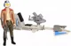 Set de figurine si accesorii Poe Dameron cu vehicul Star Wars Hasbro, 30 cm, sortiment