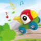 Деревянная игрушка Hape Свистящий поезд попугая foto