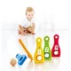 Игрушечный набор Hape Боулинг, Радуга foto