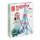 Constructor din bambus Hape Turnul Eiffel Flexistix foto