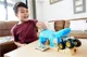Set de joaca Hot Wheels "Monster Trucks Pit and Launch Shark Wreak" foto