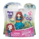 Set papusa si prietenul ei Printesa mica Disney Princess Hasbro, 7.5 cm, sortiment