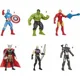 Set figurina si accesorii Avengers All Star Marvel Hasbro, 9.5 cm, sortiment foto