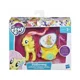 Set figurine si accesorii Pony in trasura regala My Little Pony Hasbro, 8 cm, sortiment foto