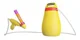 Set de creatie Noriel Crazy Sprazy "Petrecere cu spray de culoare"
