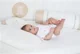 Set lenjerie de pat pentru bebelusi Specialbaby Teddy ivory din 6 piese (Pentru patut de 120*60cm)