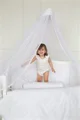 Set lenjerie de patut Specialbaby Anie alb din 3 piese (Pentru patut de 120*60 cm) foto