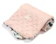 Patura moale La Millou Fairytale Land Powder Pink, 80x100 cm foto