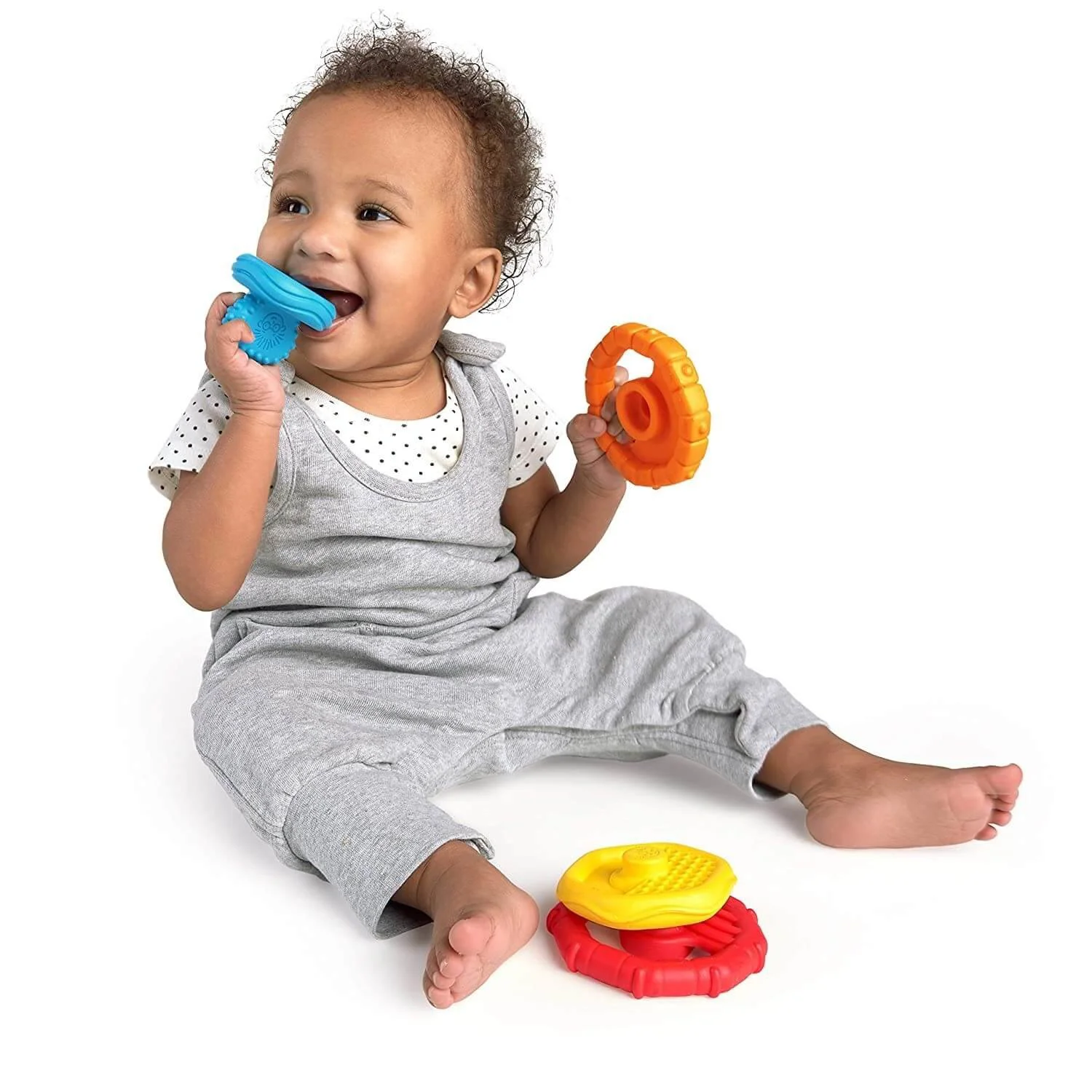 Мультисенсорная игрушка для прорезывания зубов Baby Einstein Stacking Teether