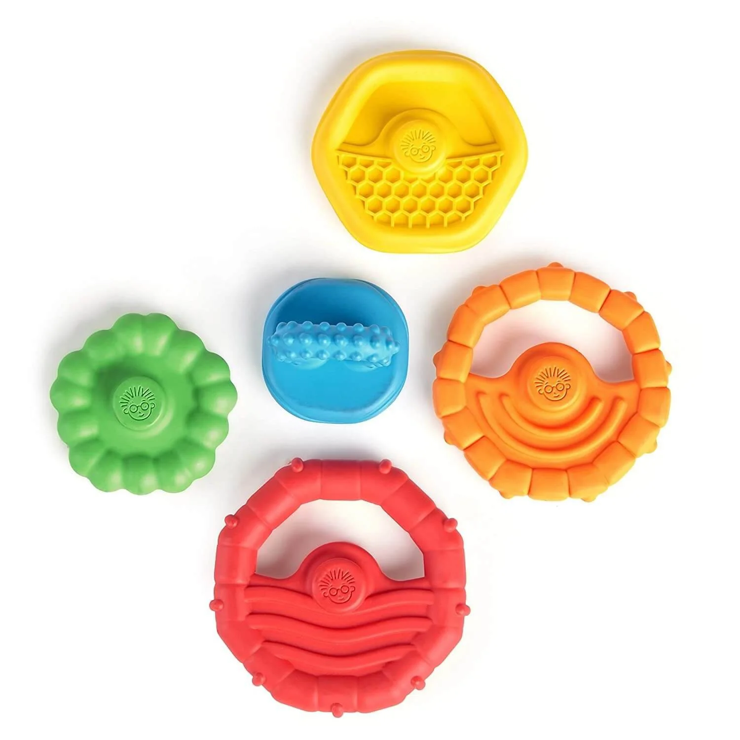 Мультисенсорная игрушка для прорезывания зубов Baby Einstein Stacking Teether
