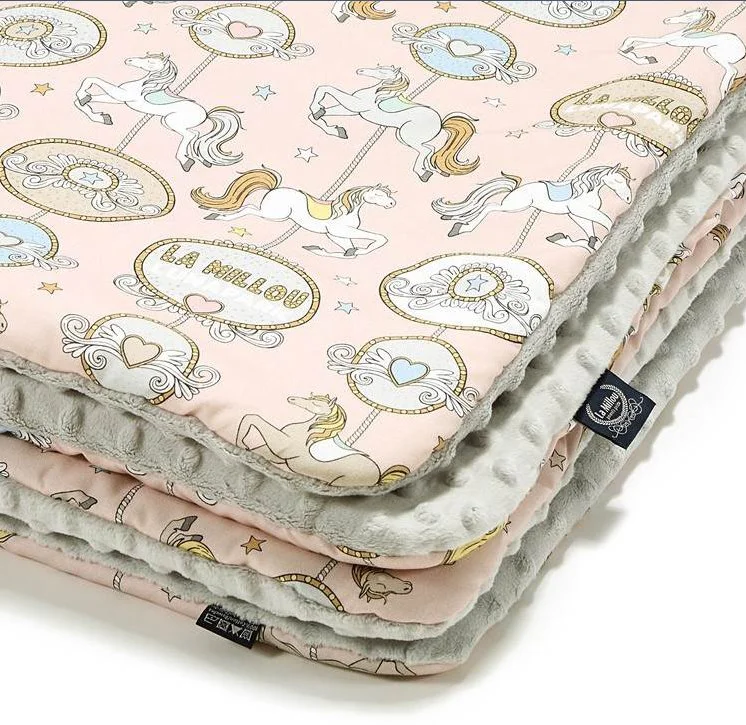 Plapuma moale La Millou Dream Lunapark Light Grey foto