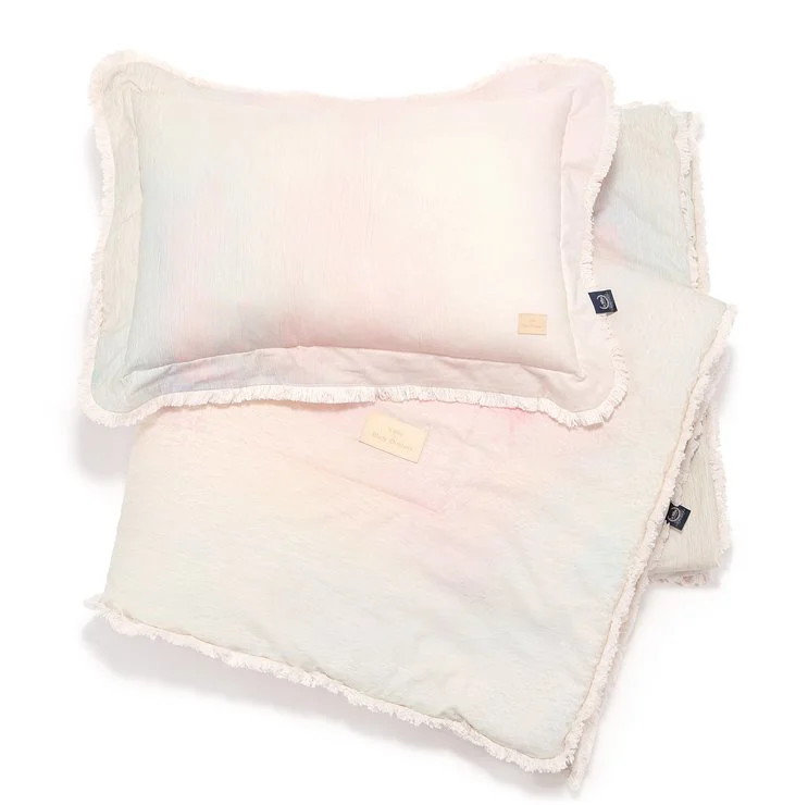 Set plapuma si perna La Millou XL Vanila Sky Pink foto