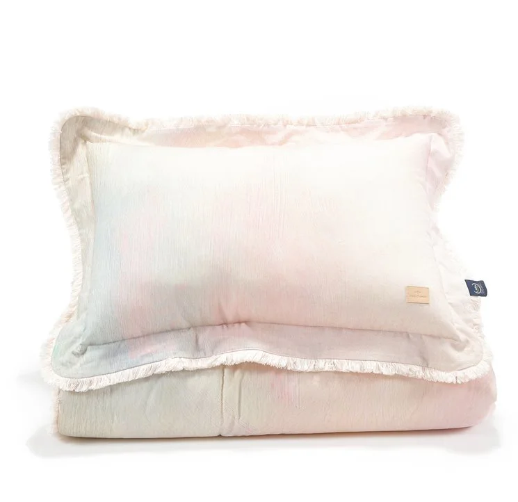 Set plapuma si perna La Millou XL Vanila Sky Pink foto