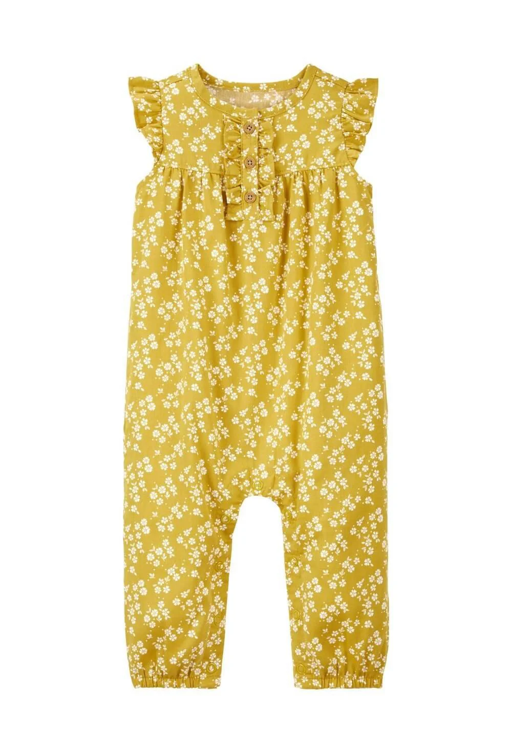 Carter's Set 2 piese Salopeta cu flori si cardigan foto