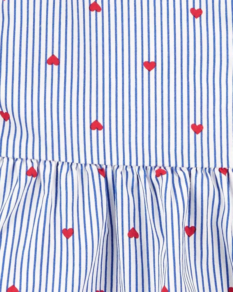 Carter's Set 2 piese bebe Bluzita si pantaloni Inimioare foto