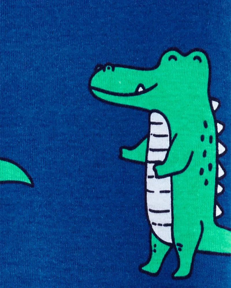 Carter's Pijama cu fermoar Crocodil foto