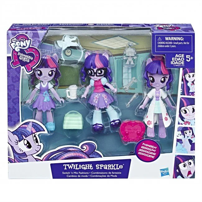 Papusa Equestria Girls Minis Switch'n Mix My Little Pony Hasbro, 20 cm, sortiment